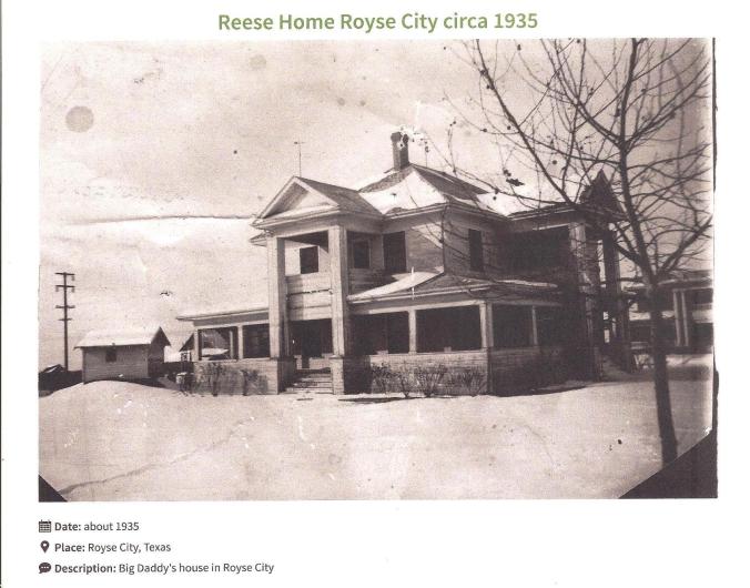 Reese Home 1935 001
